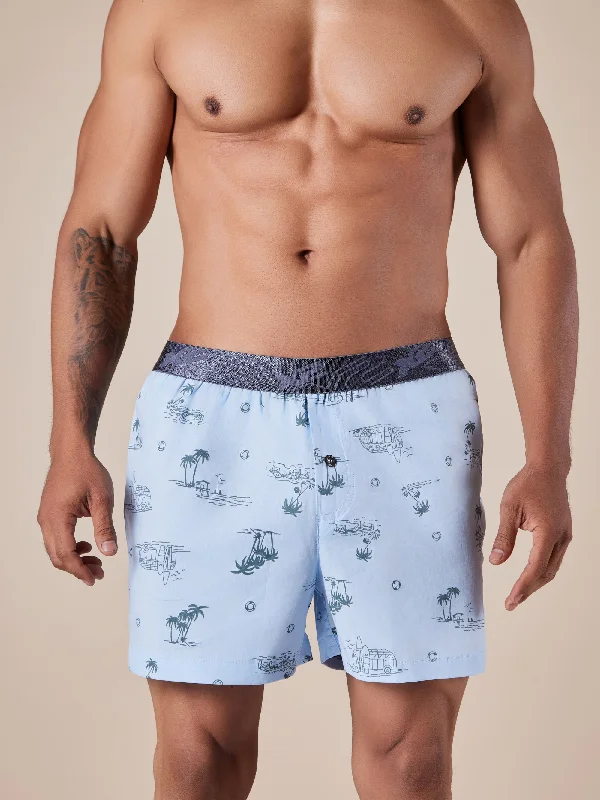 Boxer Relax Corto Estampado Curiosity