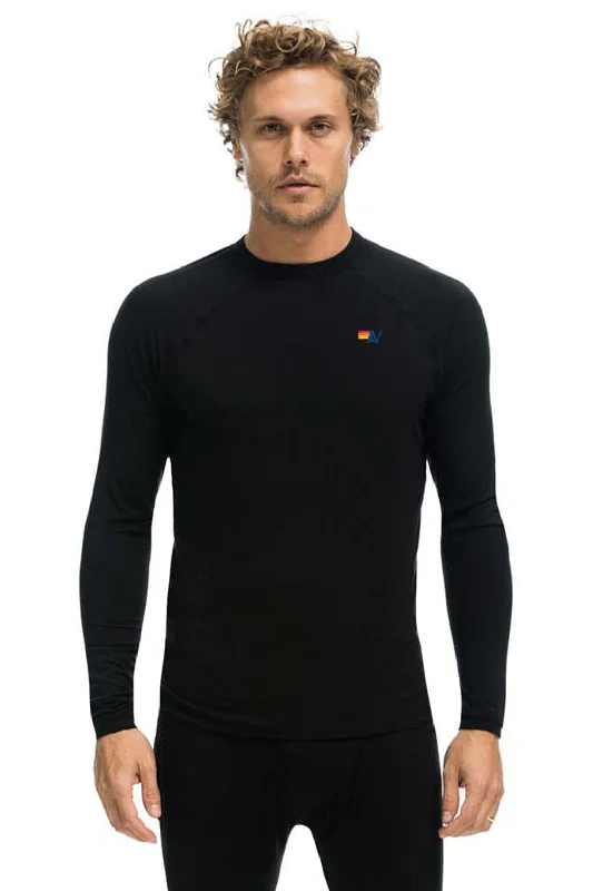 MICRO MODAL BASE LAYER TOP - BLACK