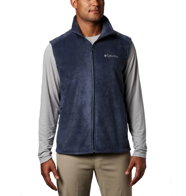 Men's Steens Mountain Fleece Vest - Collegiate Navy