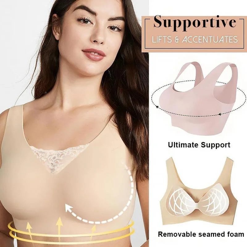 SUPER COMFY - Wireless Push Up Elastic Comfort Bra