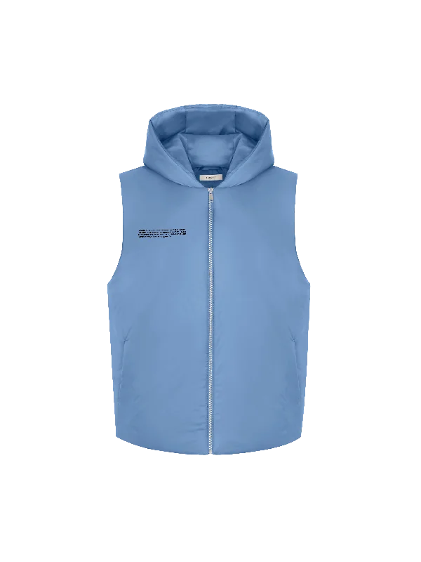 Mens DNA Flower-Warmth Gilet—summit blue