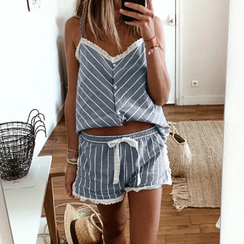 Striped Short Pajama