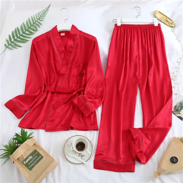 Love two pieces pajamas set