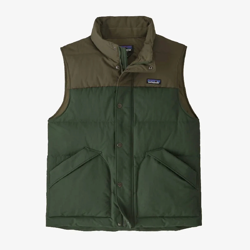 Downdrift Vest In Torrey Green