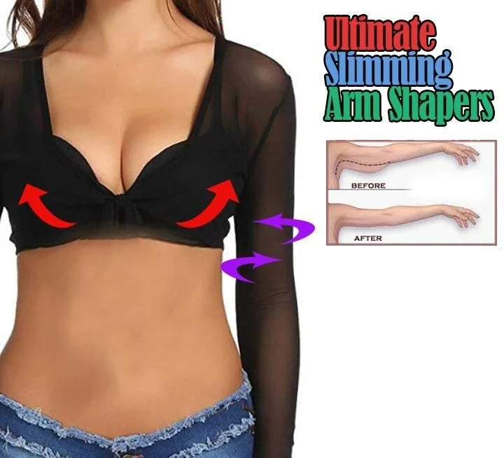 Ultimate Slimming Arm Shapers With Posture Corrector