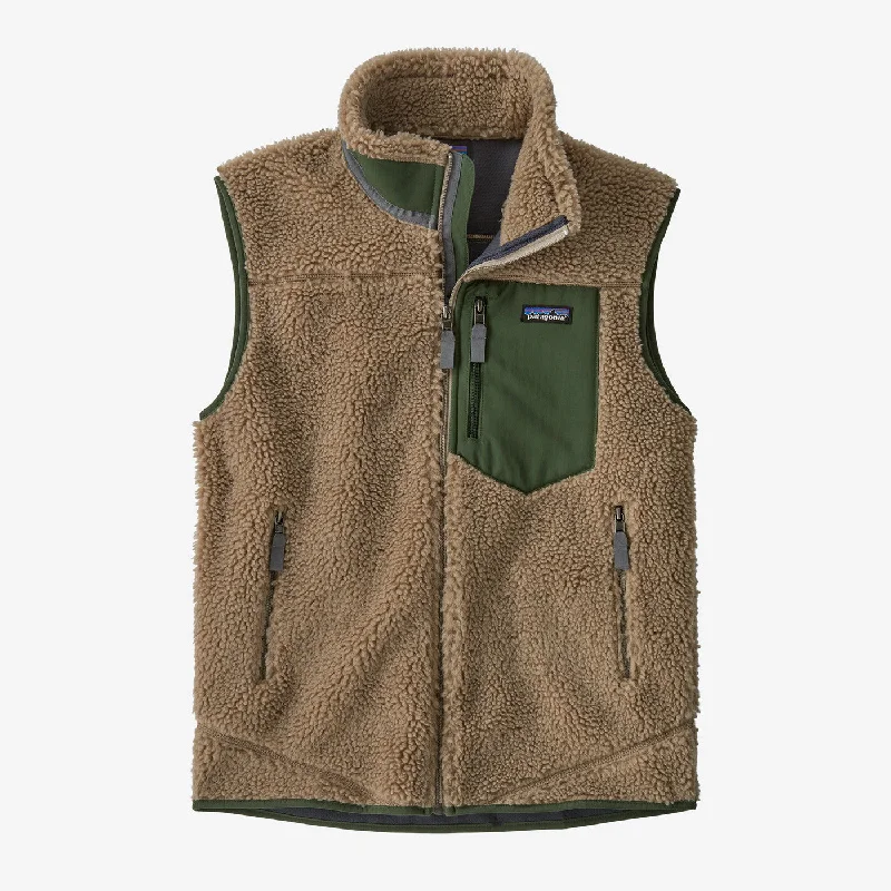 Men's Classic Retro-X Fleece Vest - Seabird Grey