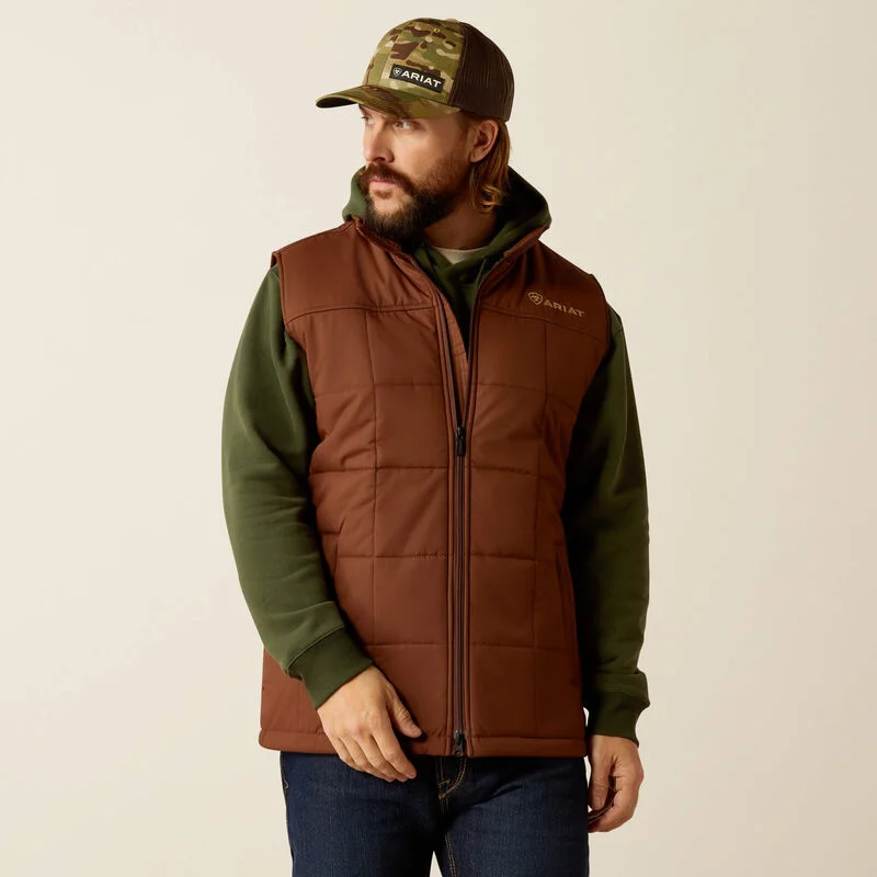 Men's Crius Insulated Vest - Potting Soil