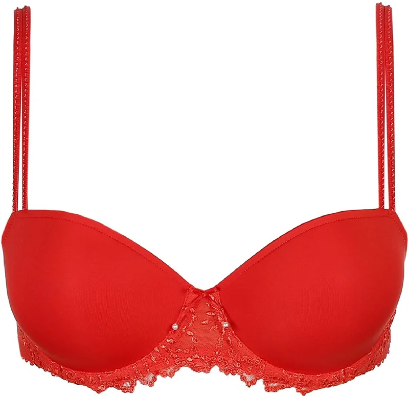 Marie Jo Women's Jane Contour Balconette Bra- Fiesta Red