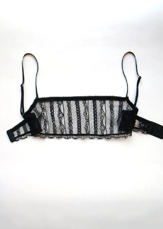 Diana Lace Bralette Black