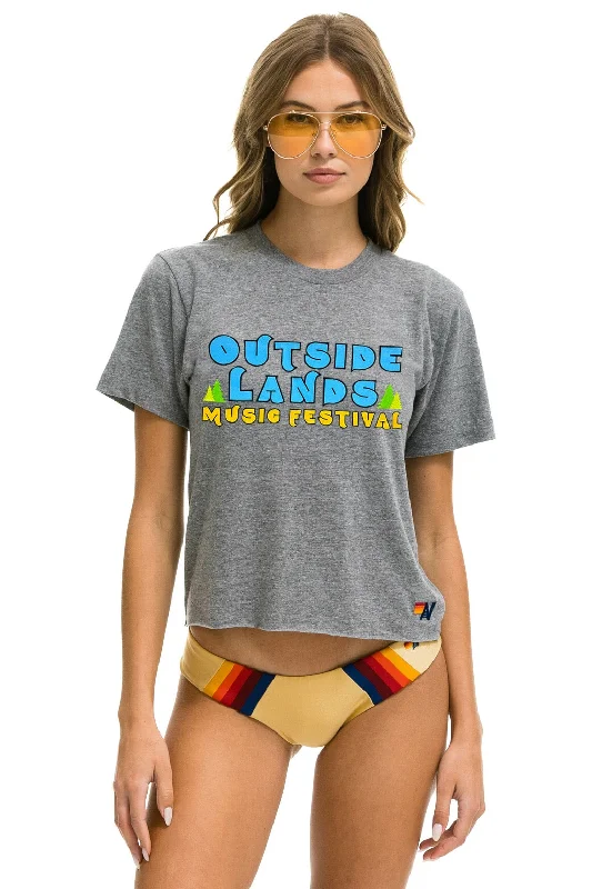 OUTSIDE LANDS 2024 BOYFRIEND TEE - HEATHER GREY