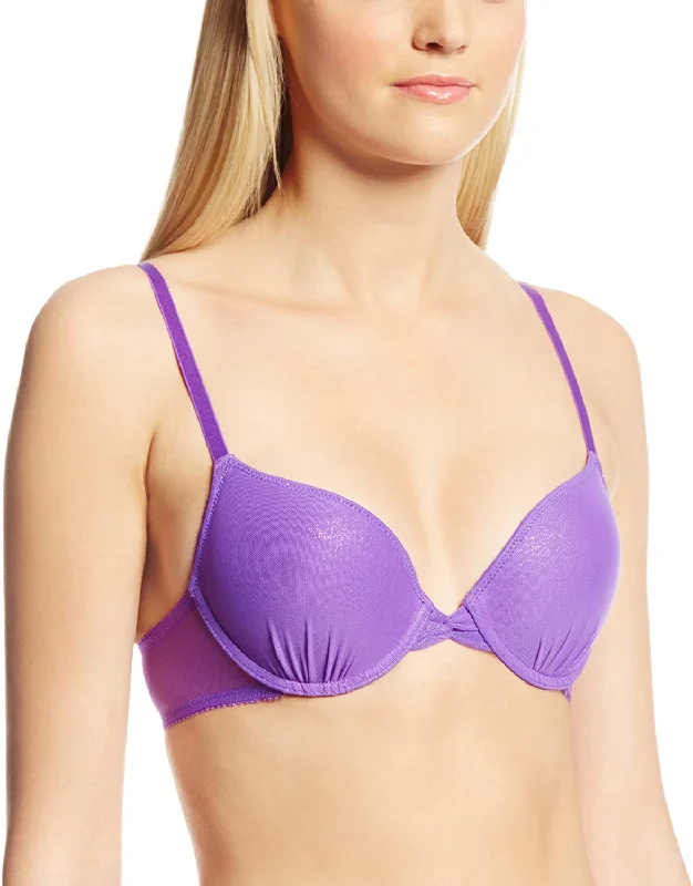 OnGossamer Women's Mesh Bump It Up Push Up Bra