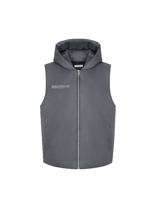 Mens DNA Flower-Warmth Gilet—atmosphere grey