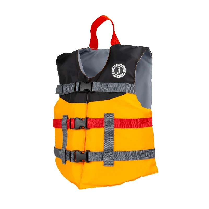 Youth Livery Foam Vest - Mango/black