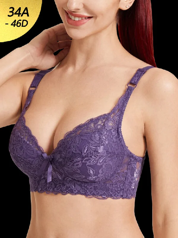 Sexy Full Lace Breathable Perfect Shape Bras