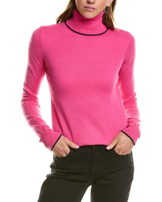 InCashmere Turtleneck Cashmere Sweater