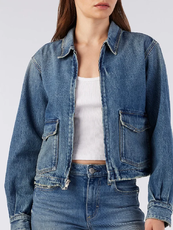 Sally Denim Jacket - Moonstruck