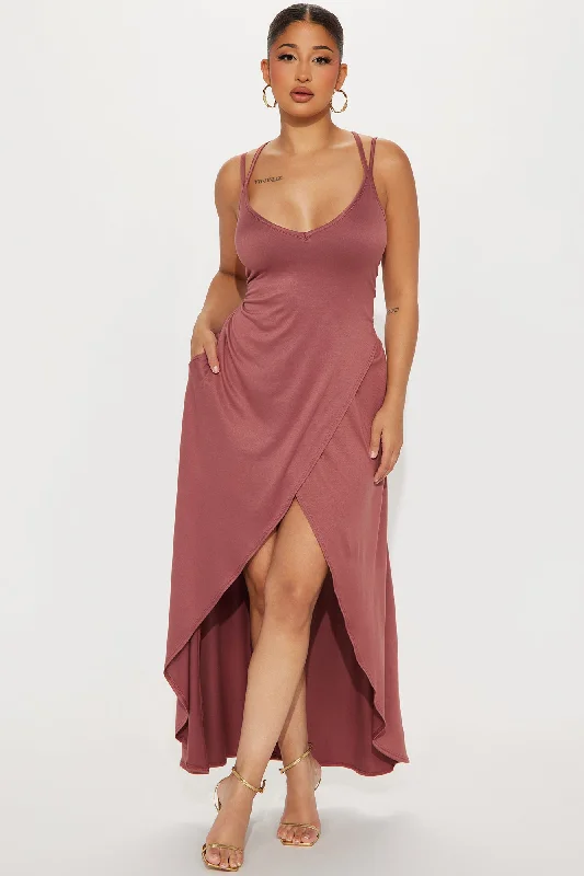 Camille Maxi Dress - Marsala