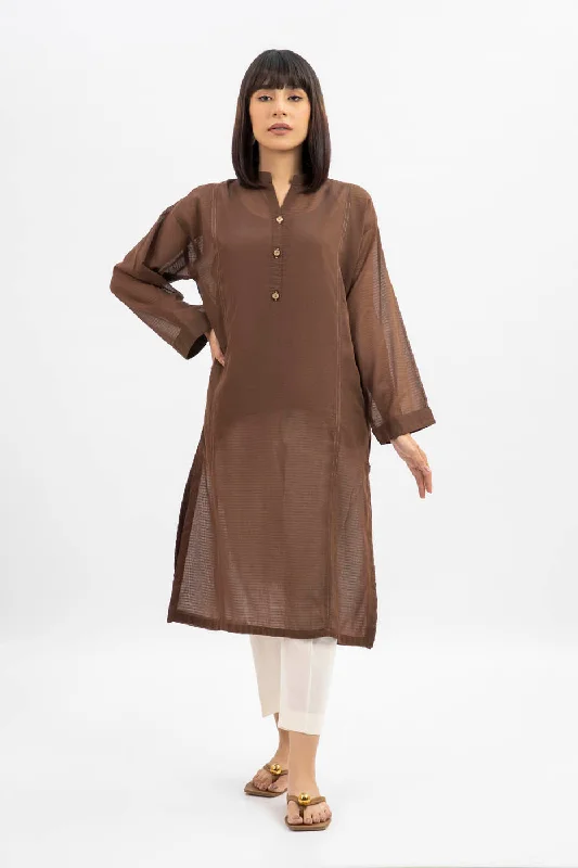 Dyed Dobby Kurti