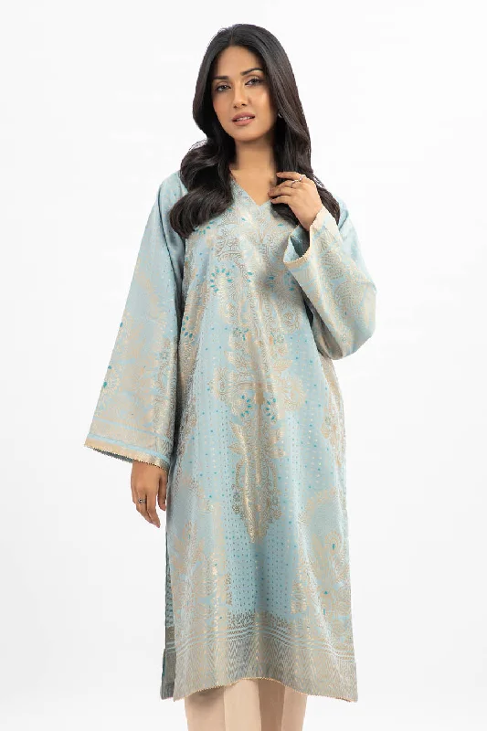 Dyed Jacquard Kurti