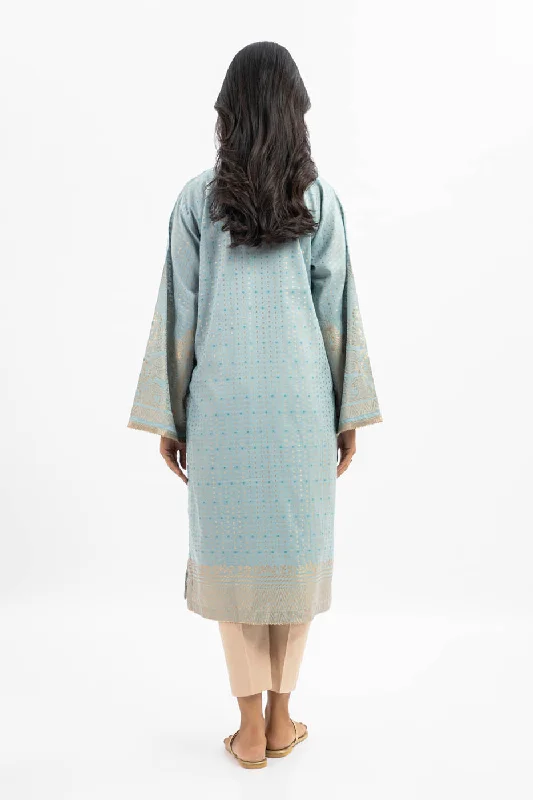 Dyed Jacquard Kurti