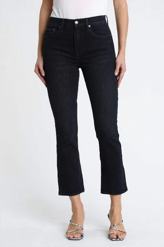 Lennon High Rise Cropped Boot Cut Jean In Joyride Wash