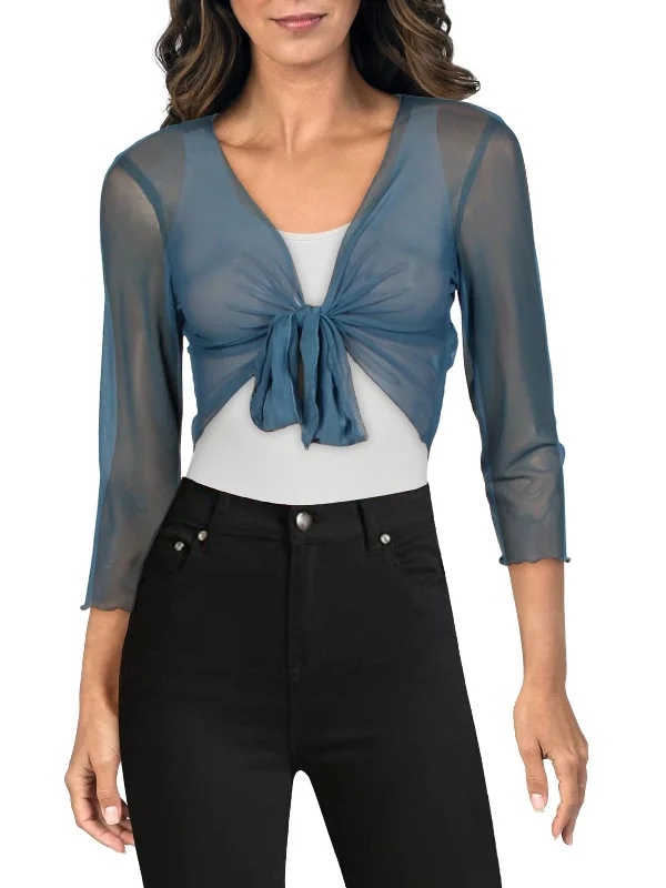 Womens Cardigan Sheer Bolero