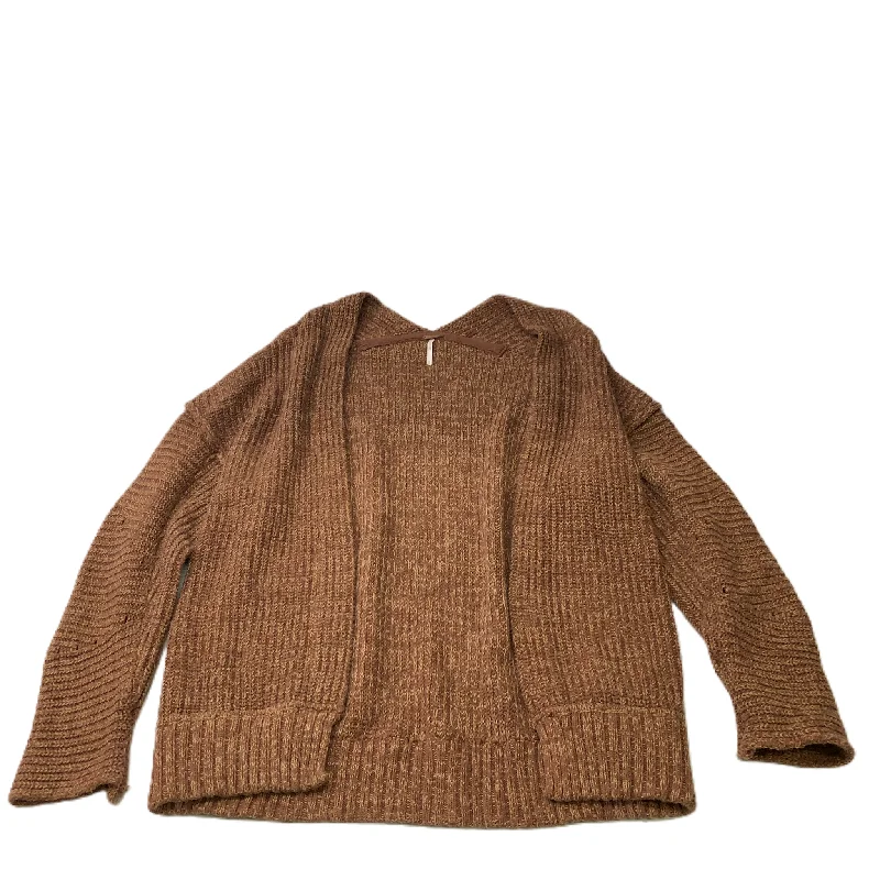 Brown  Sweater Cardigan By Free People  Size: Xs