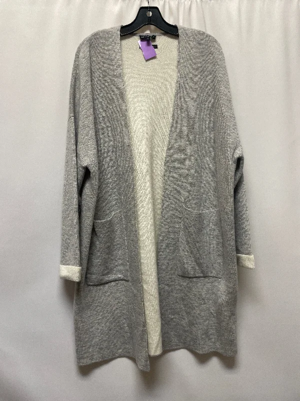 Grey Sweater Cardigan Cmc, Size Xl