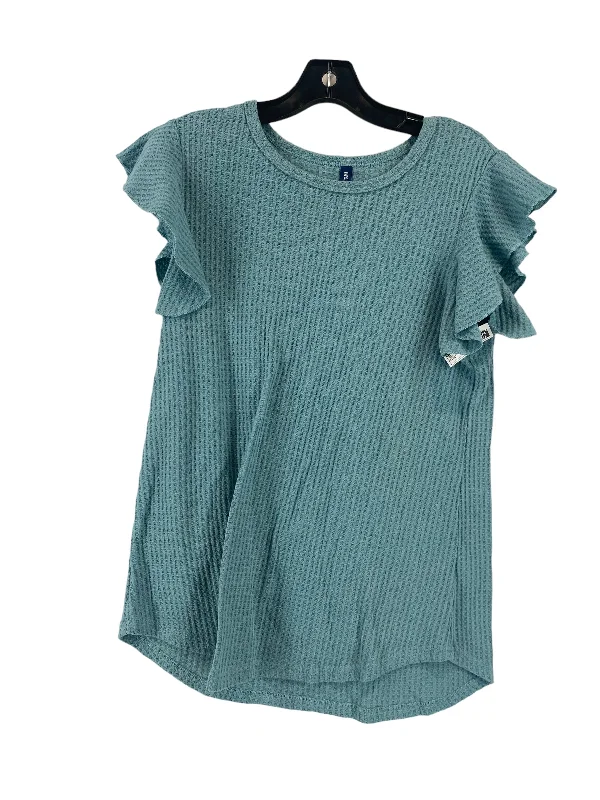 Teal Top Sleeveless Clothes Mentor, Size M