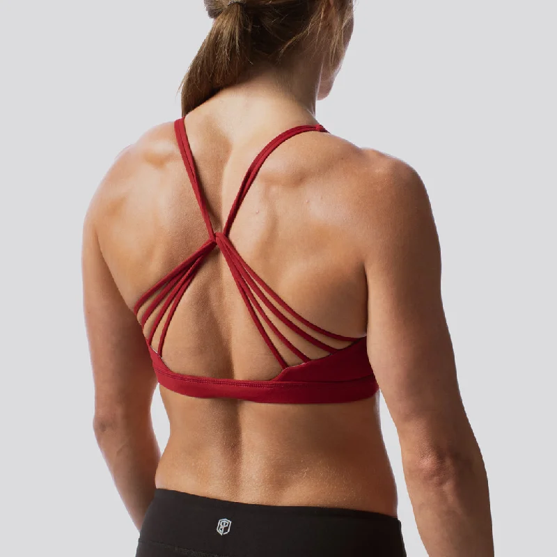 Vitality Sports Bra 2.0 (Wine)