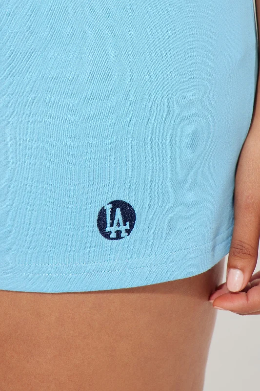 Always in LA Short Set - Blue