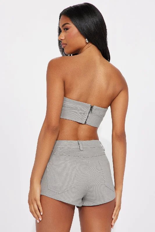 Holy Micro Short Set - Grey