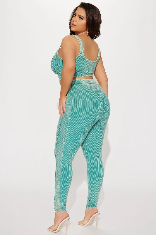 Made The List Legging Set  - Teal