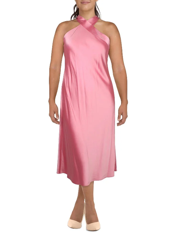 Womens Halter Long Evening Dress