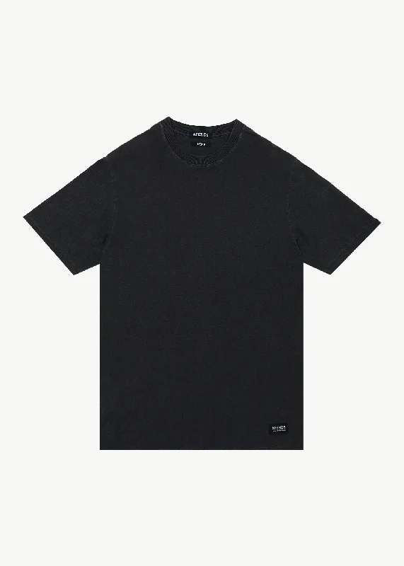 AFENDS Mens Classic - Retro Fit Tee - Stone Black