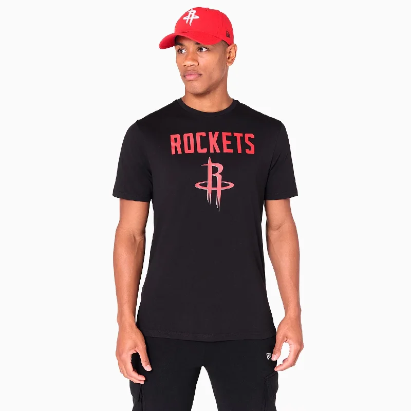 Houston Rockets NBA Black T-Shirt