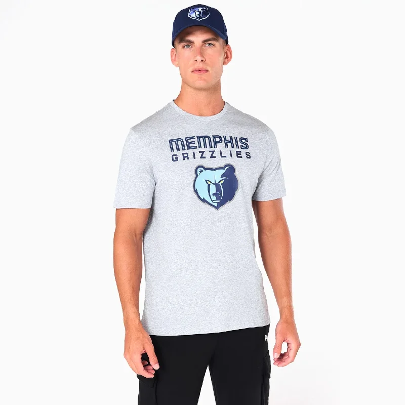 Memphis Grizzlies NBA Grey T-Shirt