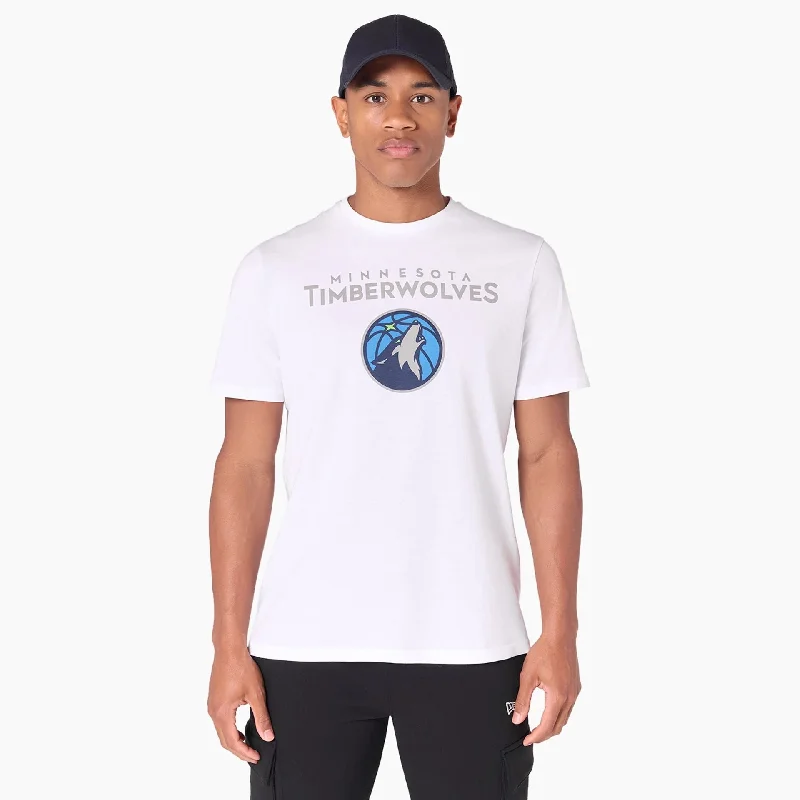 Minnesota Timberwolves NBA White T-Shirt