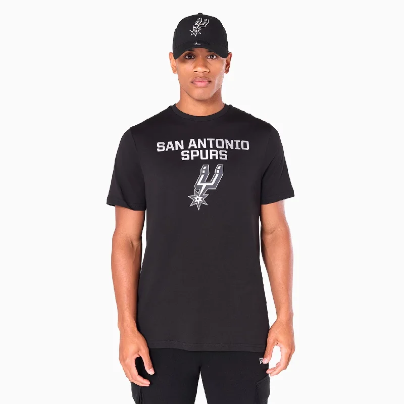 San Antonio Spurs NBA Black T-Shirt