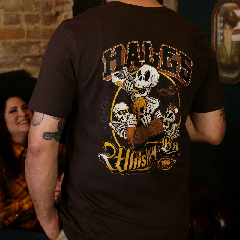 Whiskey Bent Tee - Brown