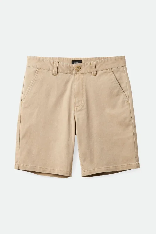 Choice Chino Short 9" - Sand Vintage Wash