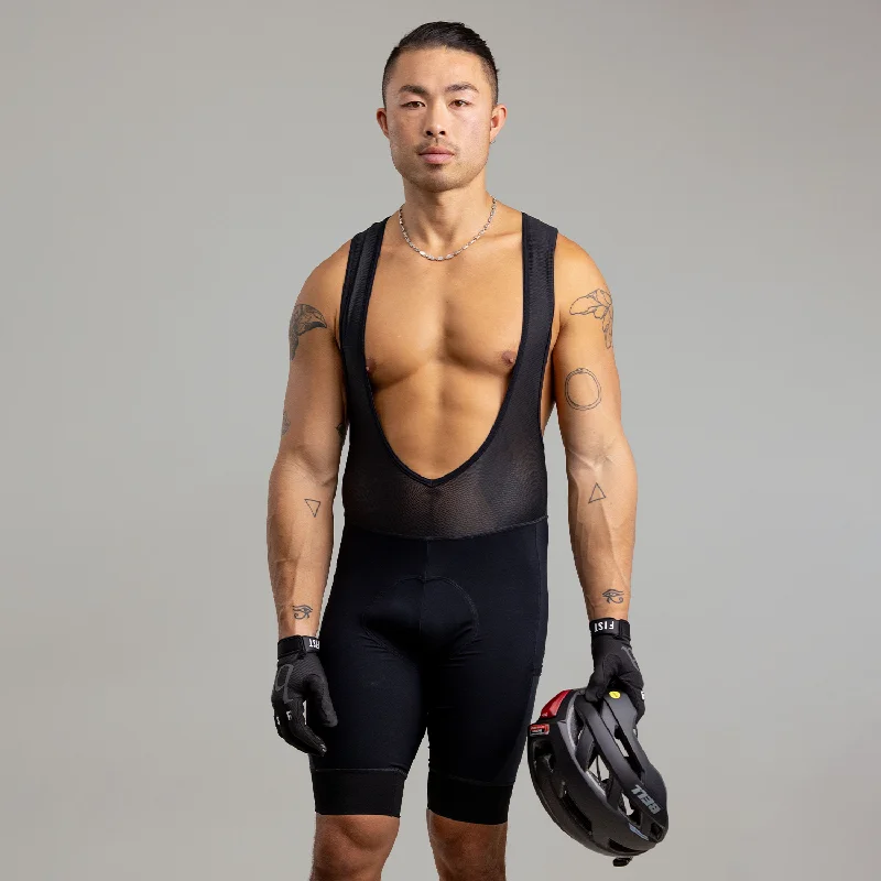 Detour Bib Short - Black - Men's