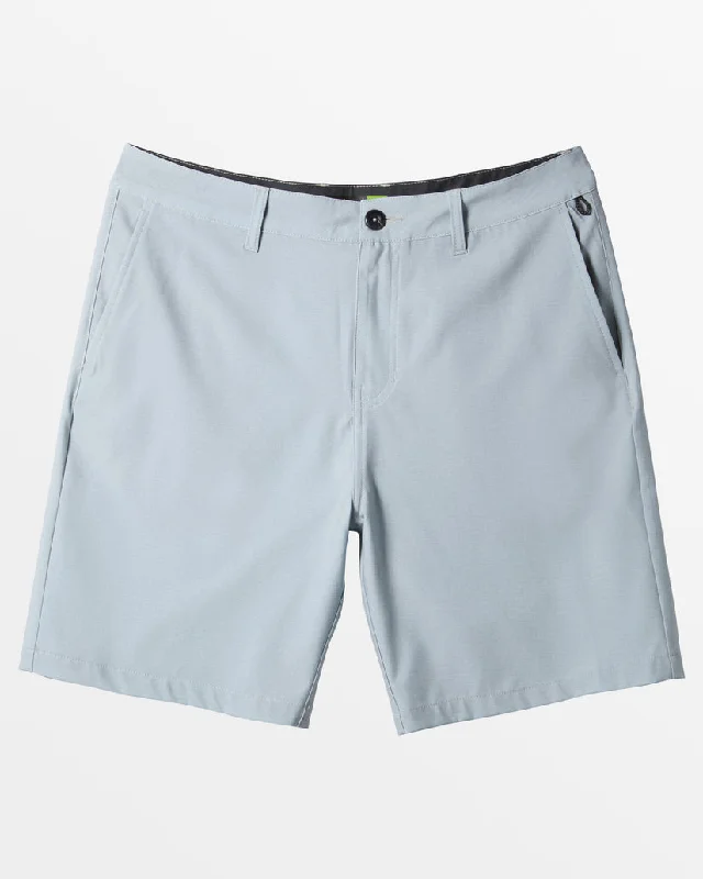 Quiksilver Union Heather Amphibian 20 Shorts-Quarry