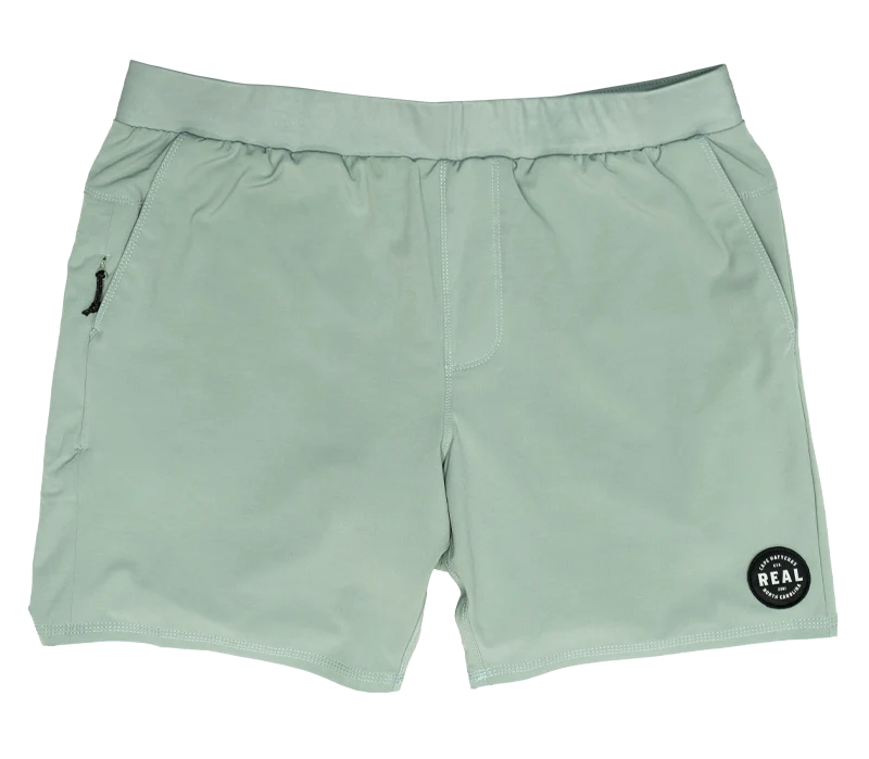 REAL Elements Shorts-Eucalyptus