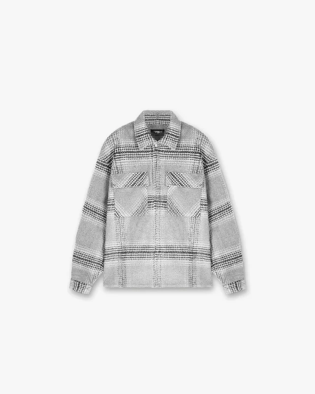 Represent Flannel Shirt - Grey Check