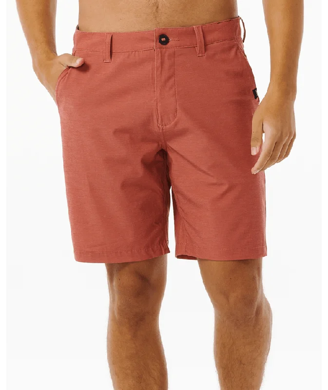 Rip Curl Boardwalk Phase Nineteen Shorts-Terracotta