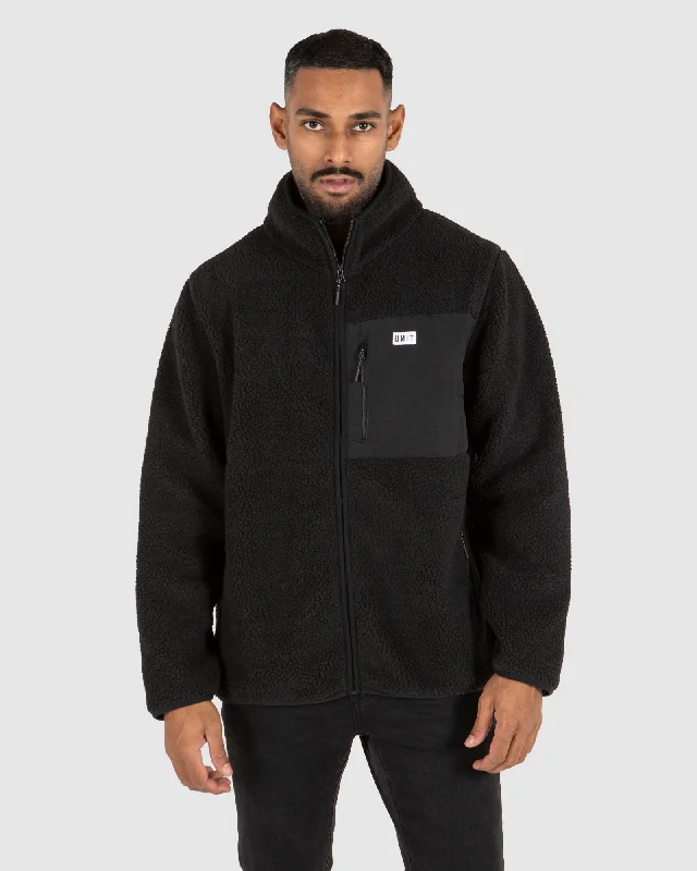 UNIT Mens District Zip Thru Jacket