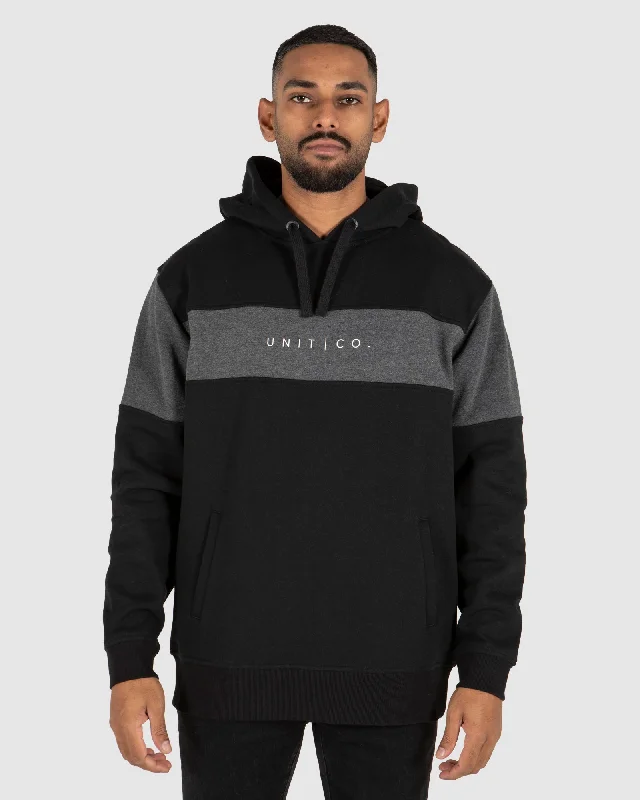 UNIT Mens Trestle Pull Over Hoodie