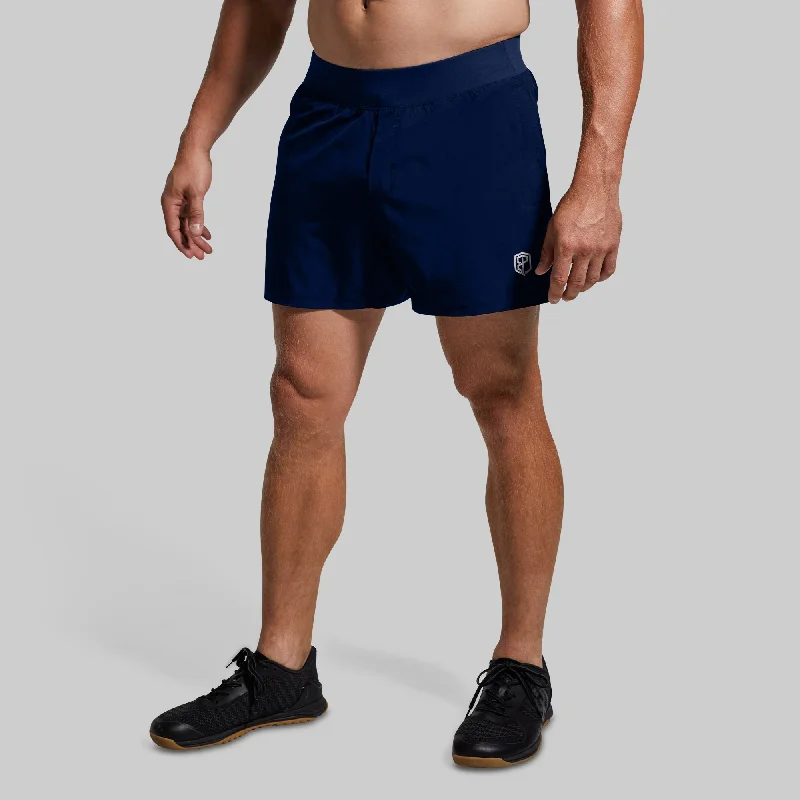 Versatile Short w/ Compression 5" (Navy)