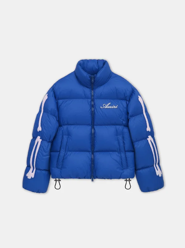 BONES DOWN JACKET - Blue